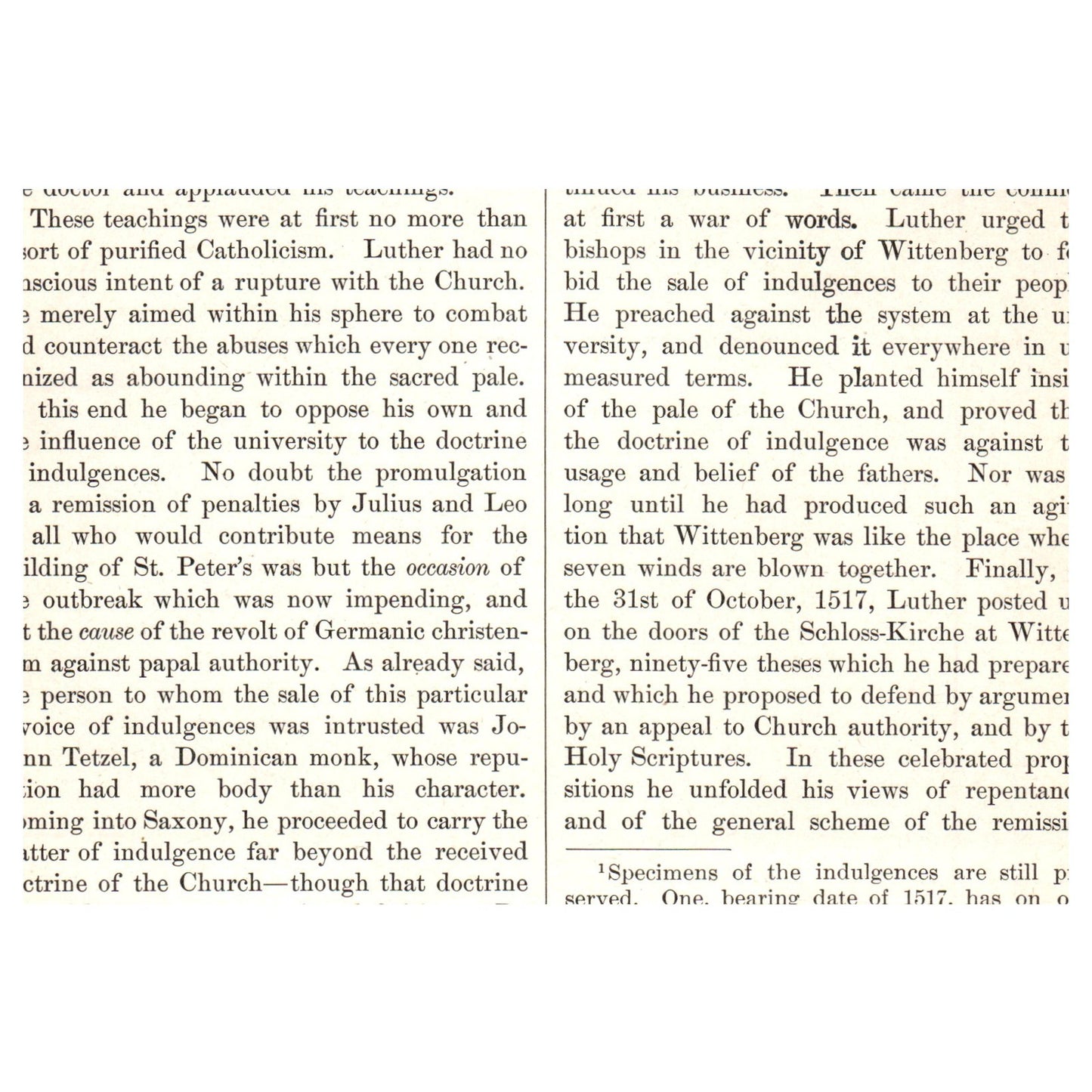 Preaching the Reformation 1911 Engraving Print AF5-9