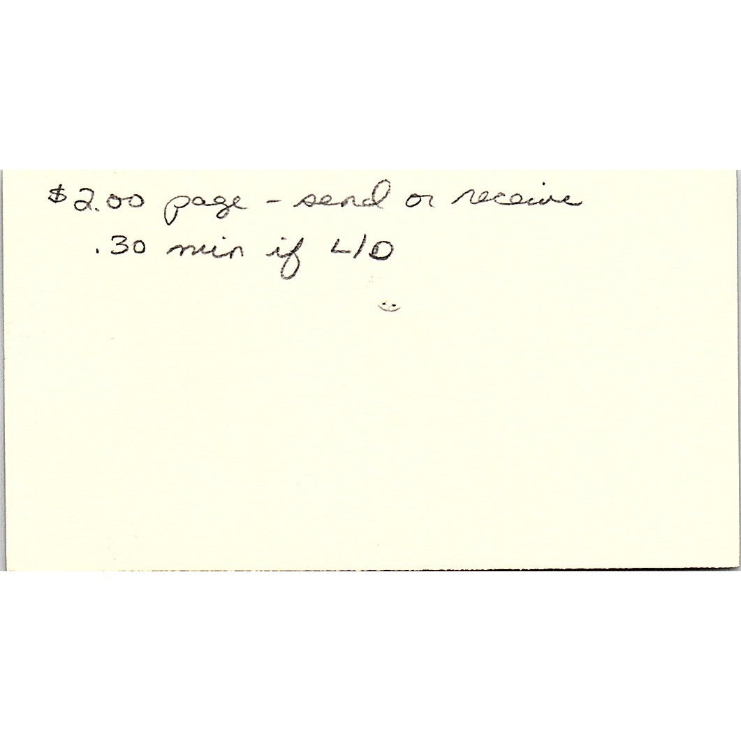 Coastal Office & Computer Supply Clyde Croucher Houston Vtg Business Card SC9-B8