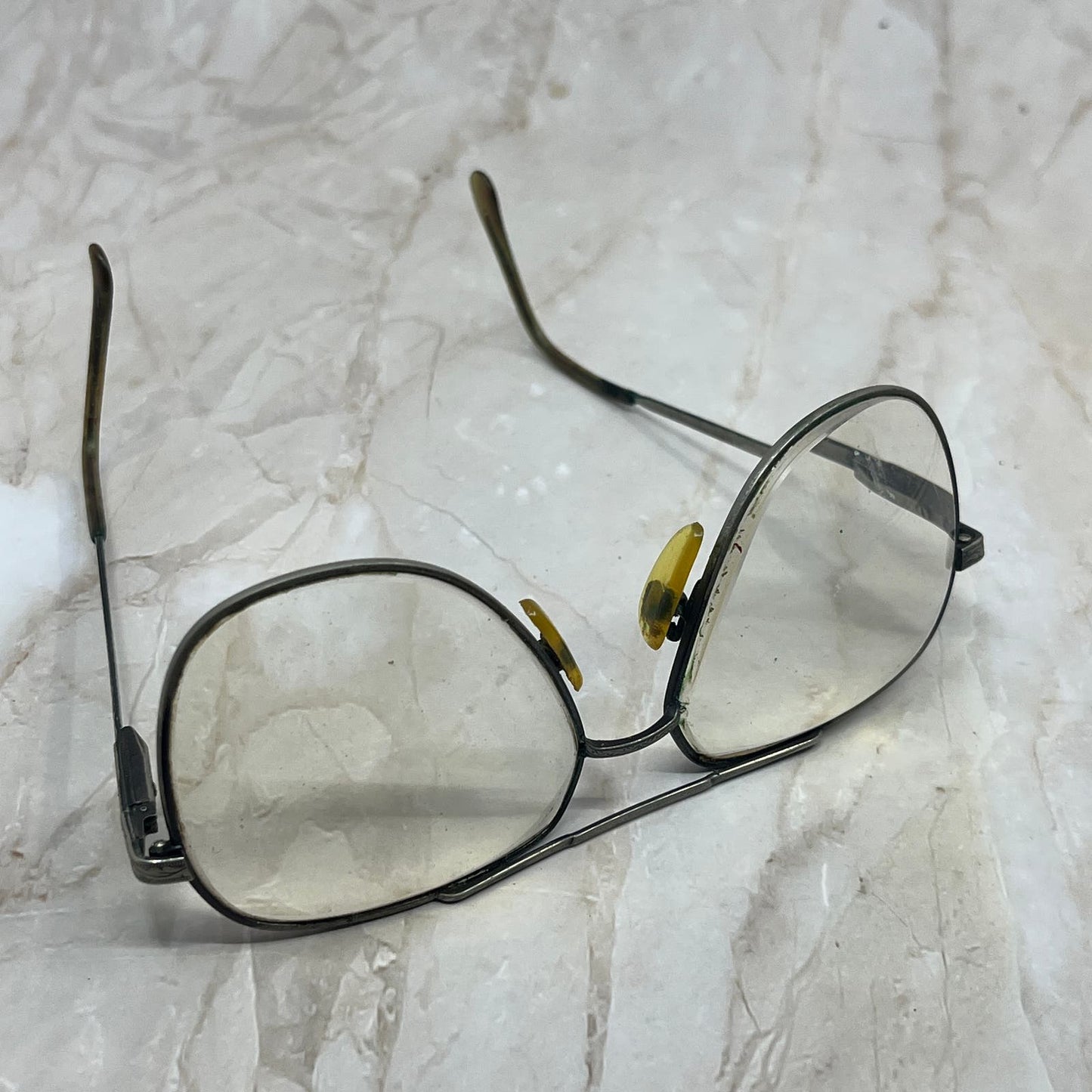 Retro Men’s Wrangler 568 Japan Aviator Sunglasses Eyeglasses Frames TD7-G4-9