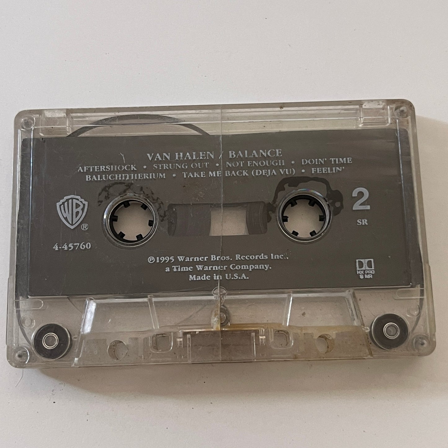 Van Halen - Balance Cassette Tape TB6-OT2