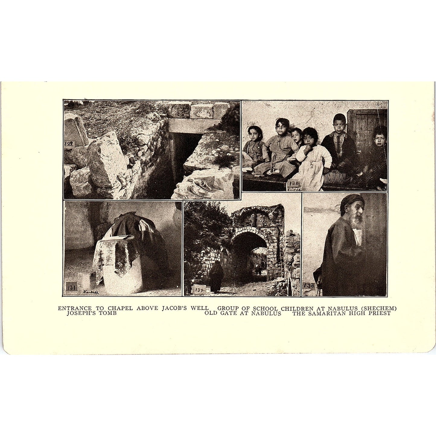 Entrance to Chapel above Jacob's Well 1905 Art Print SAG4-4