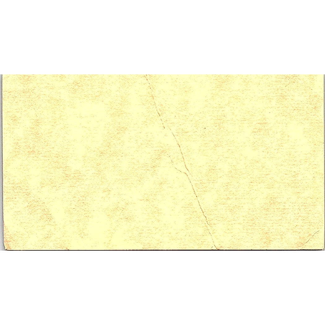 Foot Surgeon, Edward M. Jacquet, Pasadena, Texas Vintage Business Card SF3-B9