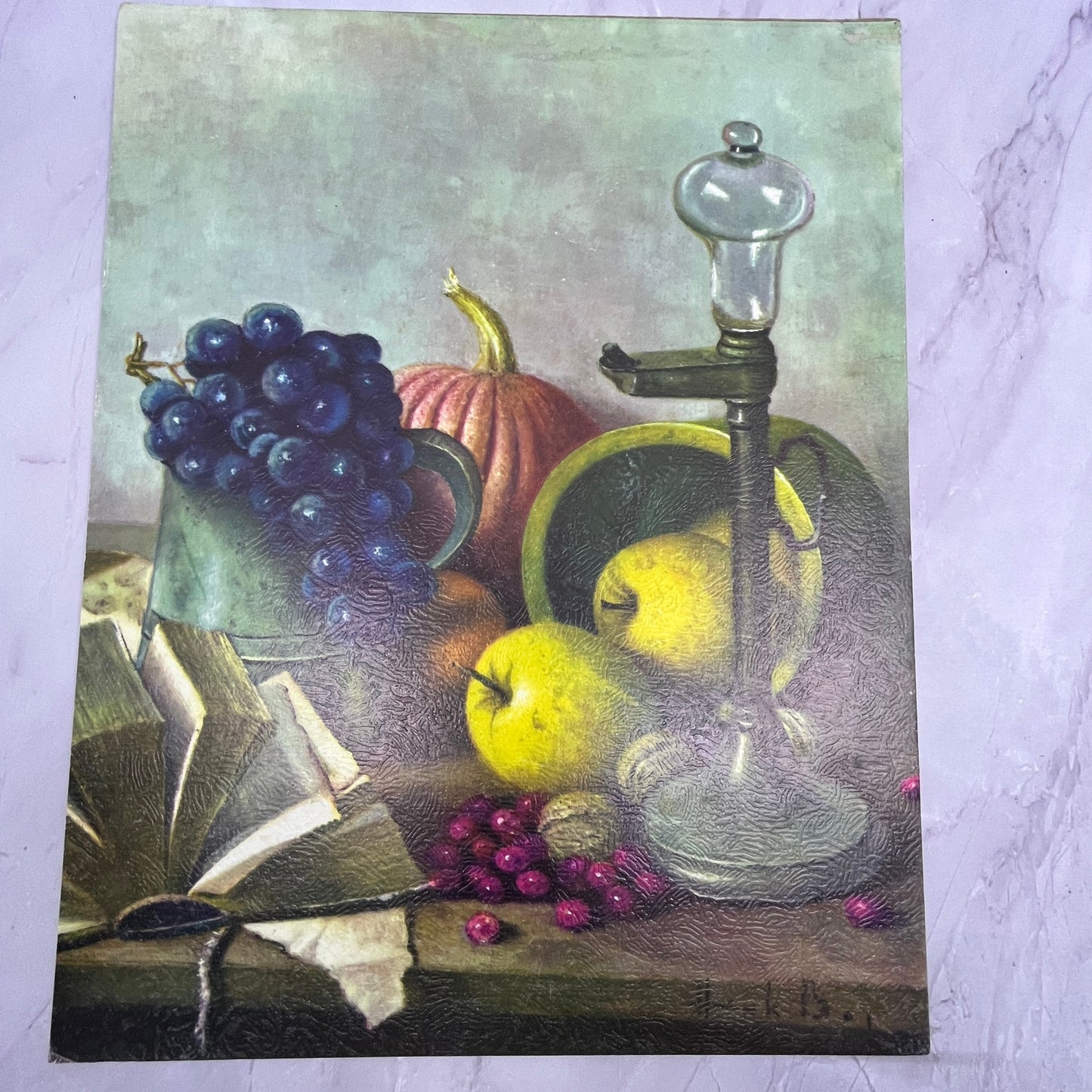 Still Life by Henk Bos Lithograph 11x14" Art Print V22