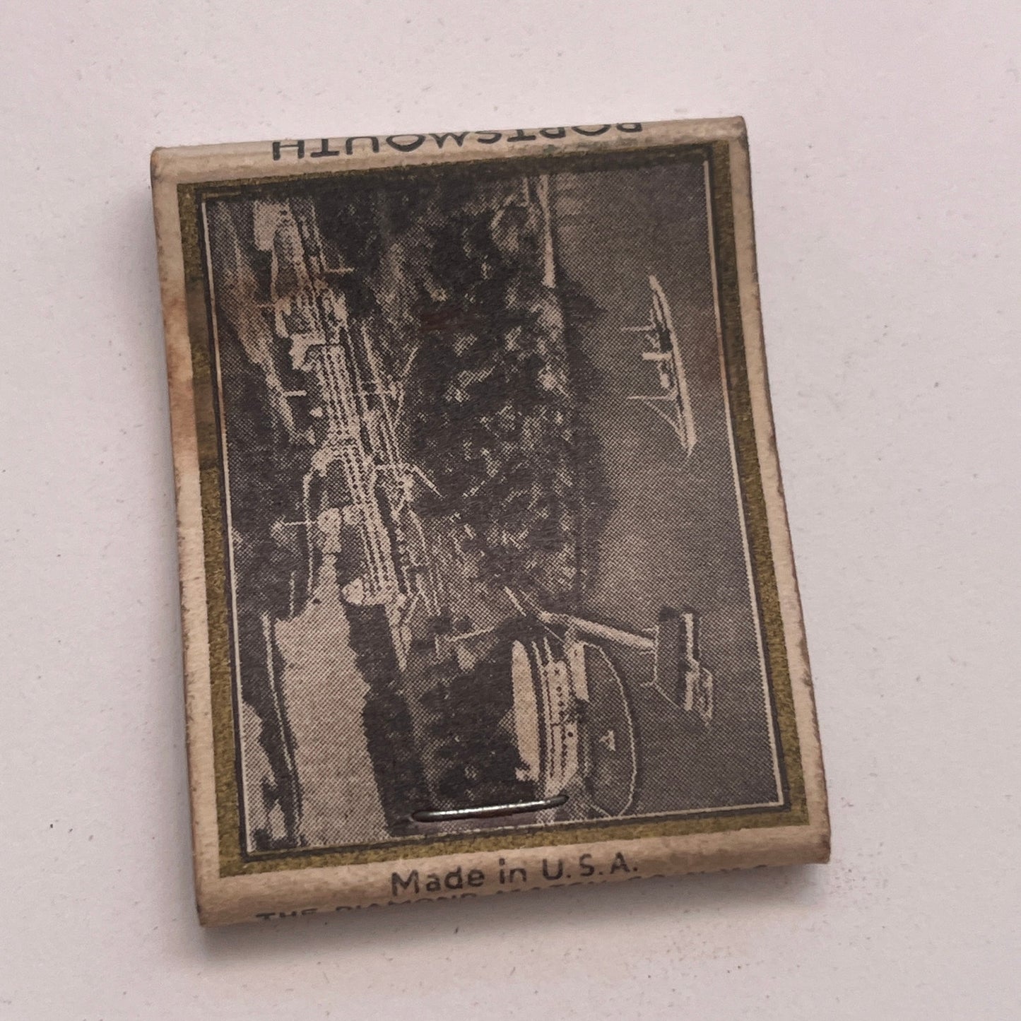 Wentworth By The Sea Portsmouth NH Vintage Matchbook Cover TB8-MB2-8