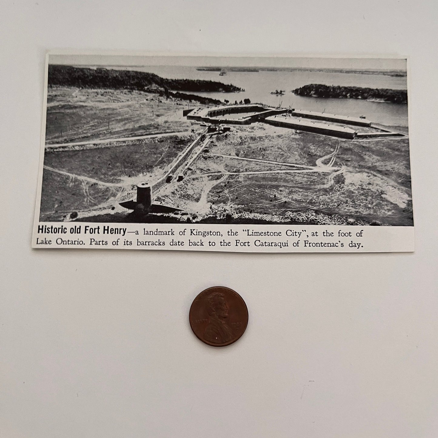 Historic Old Fort Henry Limestone City Kingston ON 1941 Magazine Picture SAG4-M3