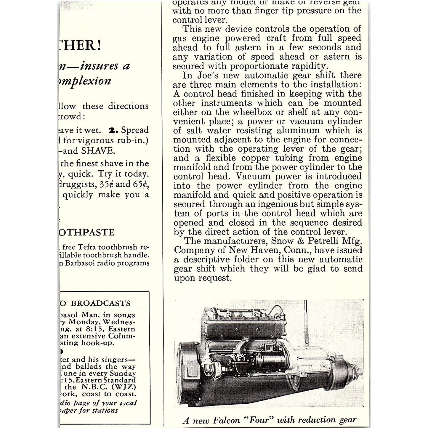 Cousens & Pratt Sailmakers Boston MA - 1931 Champ Robin Wamsutta 1932 Ad AG2-H3