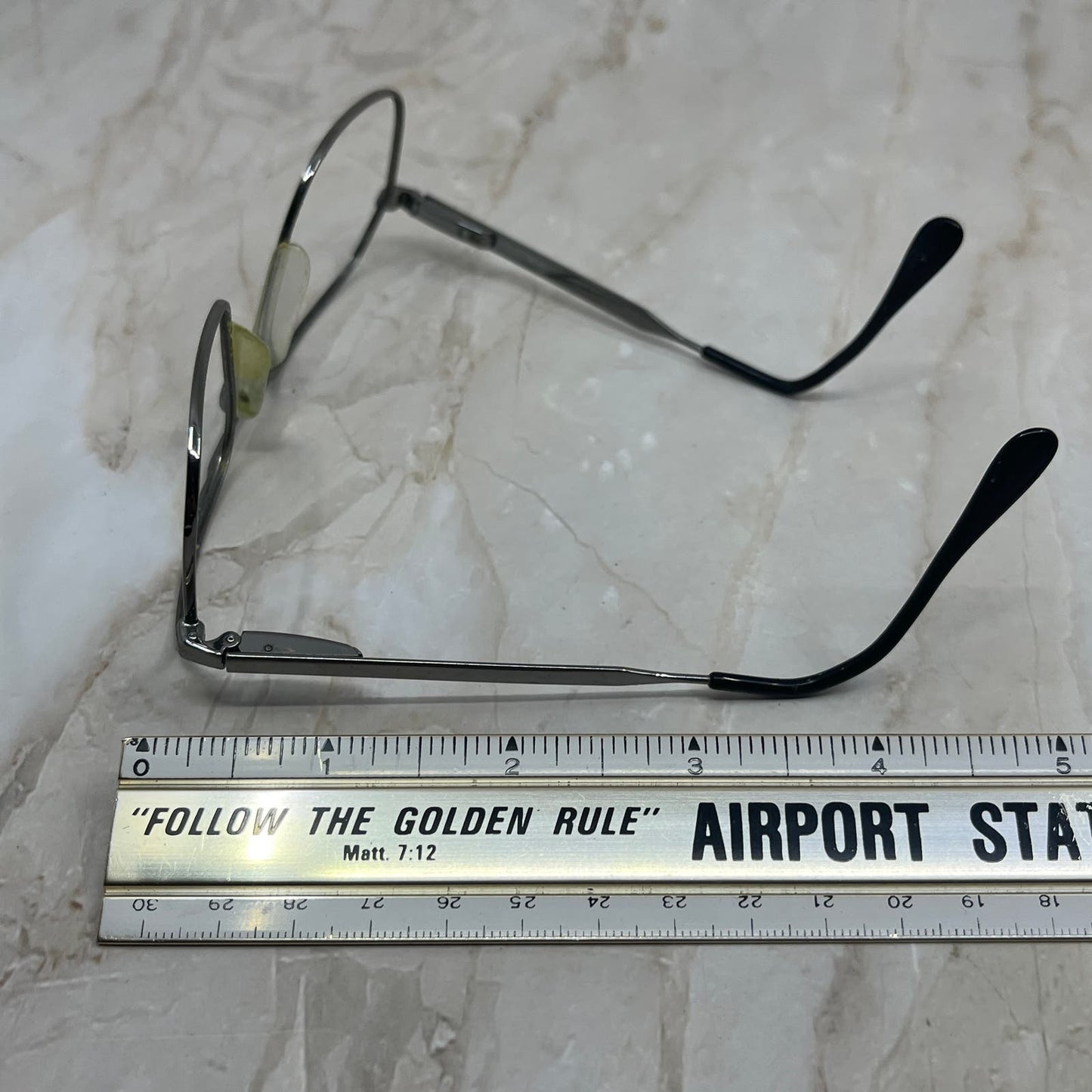 Retro Men’s Silver Tone Aviator Sunglasses Eyeglasses Frames TD7-G3-4