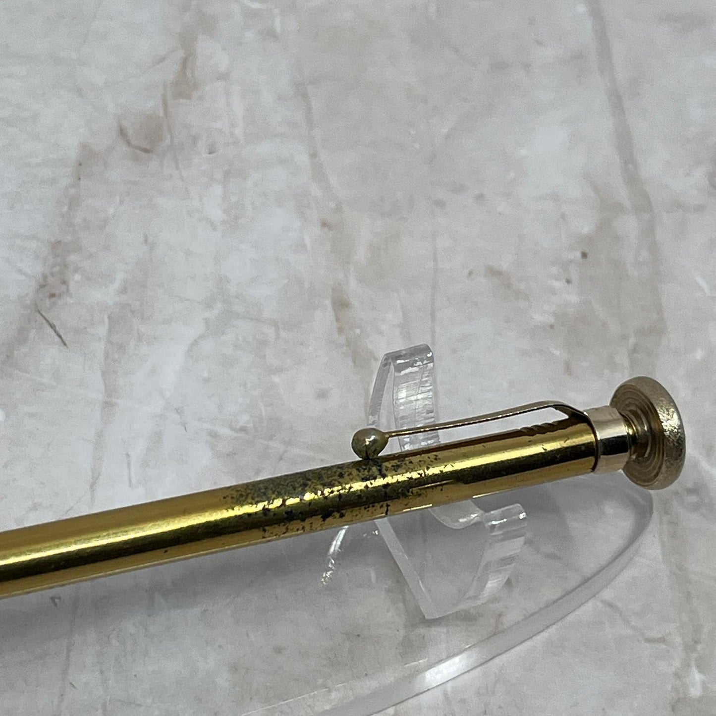 I.L. Pollack & Associates Nail Shaped Vtg Advertising Mechanical Pencil SB3-P1