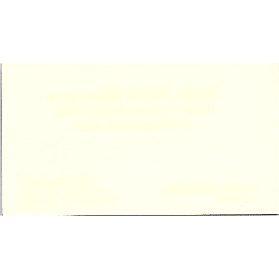 James W Holden Senior Inspector City of Houston Vintage Business Card SC9-B2