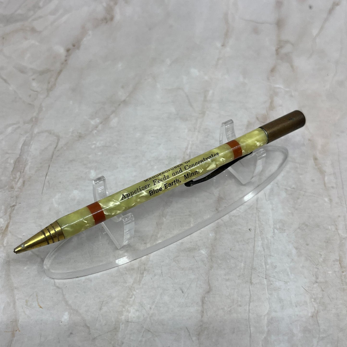 Blue Earth Rendering Co MN Vintage Advertising Mechanical Pencil SB3-P2