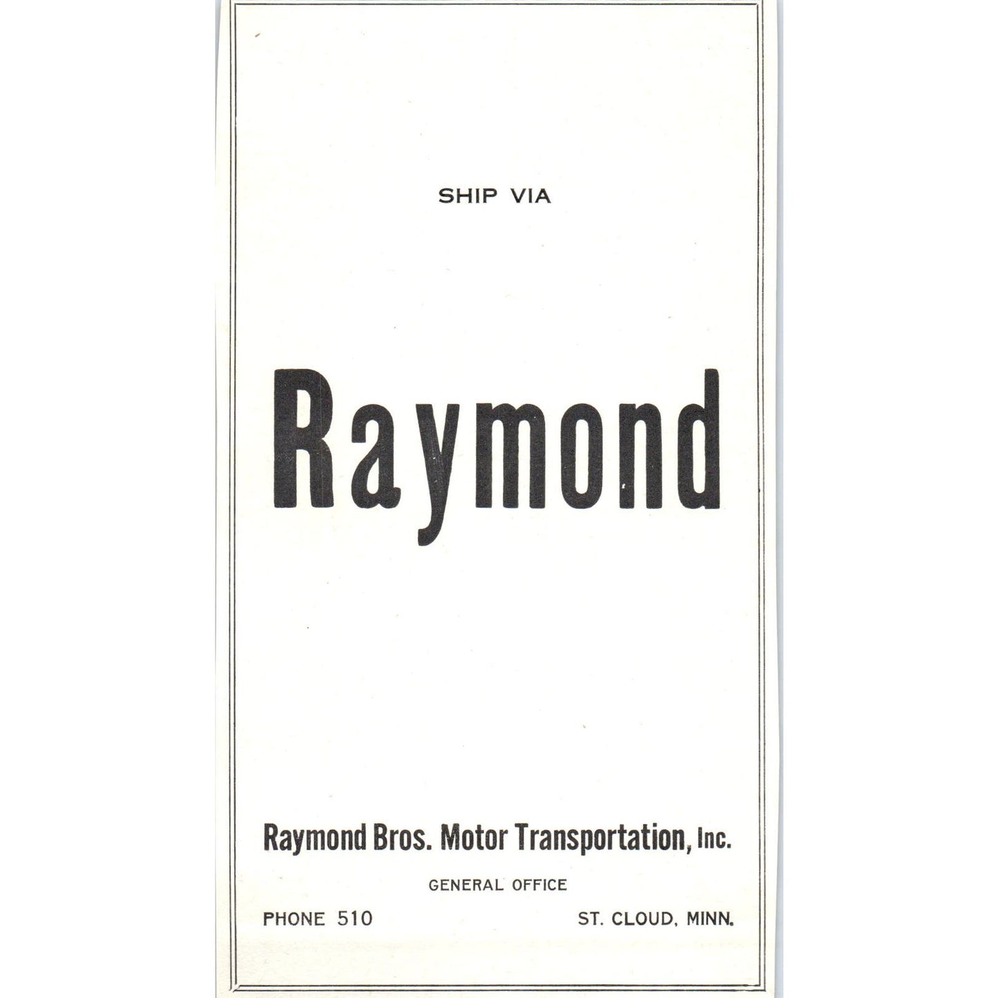 Chr. Hansen's Laboratory Milwaukee, Raymond Bros Motors St Cloud 1953 Ad AE9-DC1