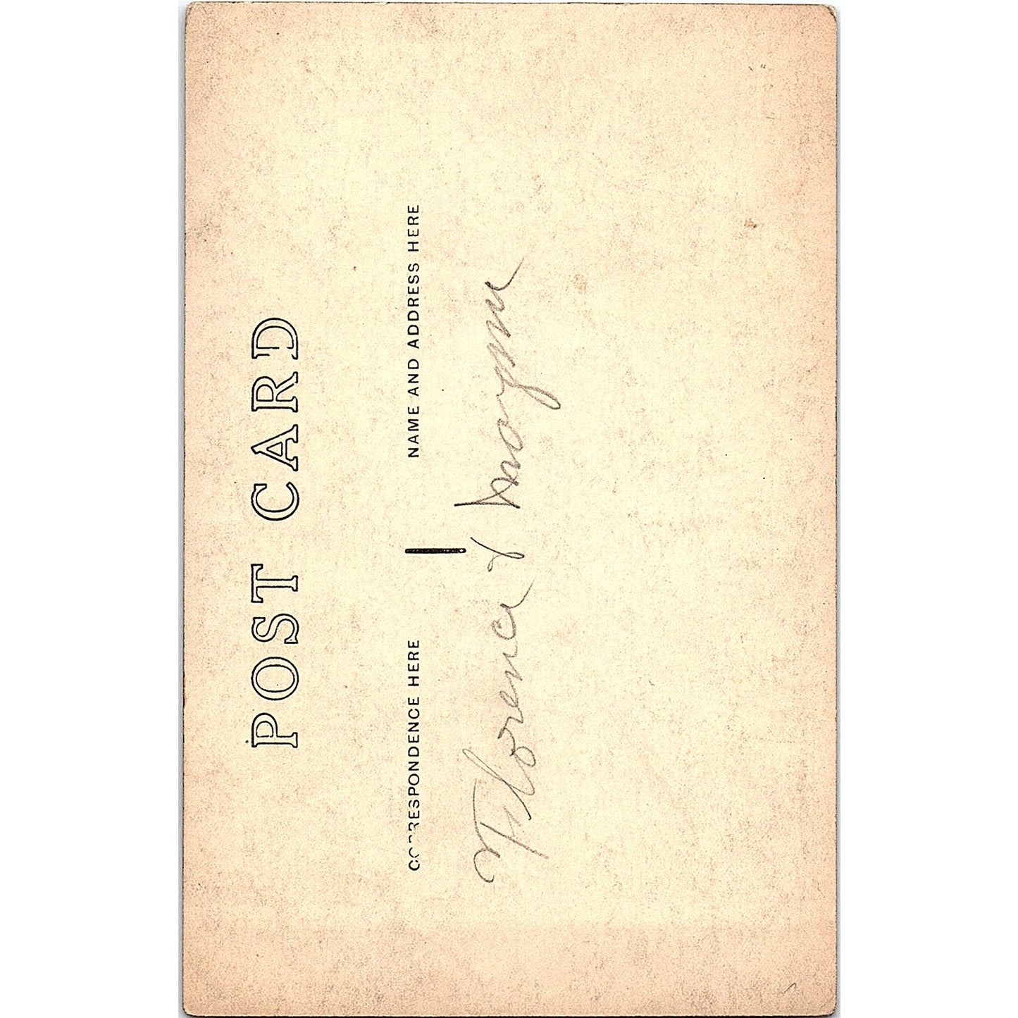 Three Ladies in Fancy Hats "Florence & Maryann" Antique Real Photo Postcard PE14