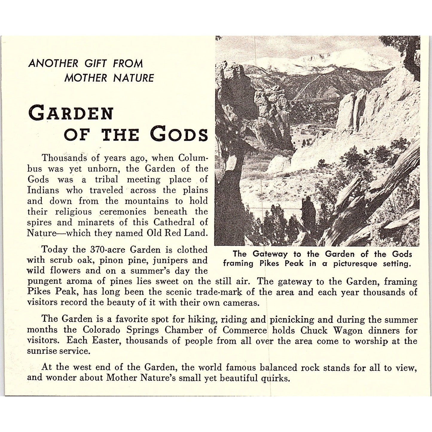 The Dale Motel Colorado Springs CO 1958 Ad AG1-H4