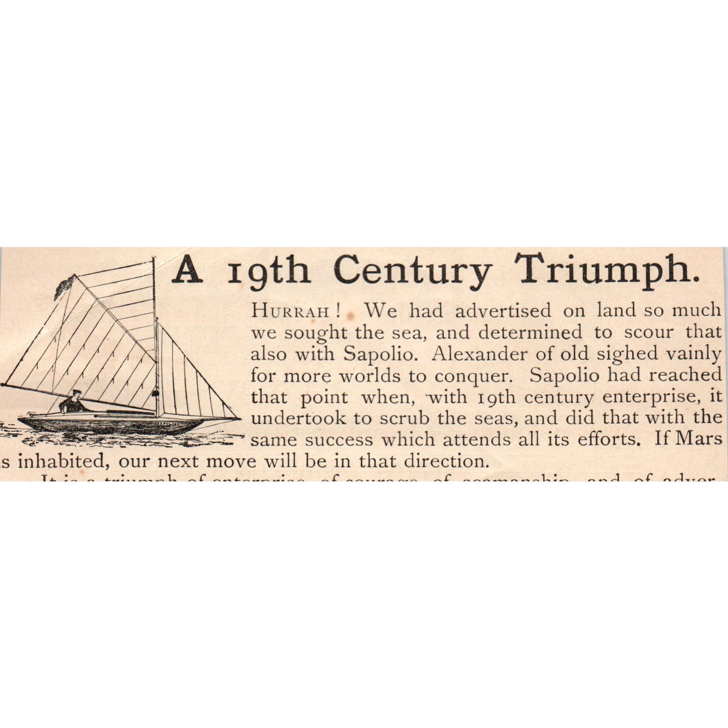 Rubifoam for the Teeth E.W. Hoyt & Co Lowell MA 1892 Magazine Ad AK6-H1
