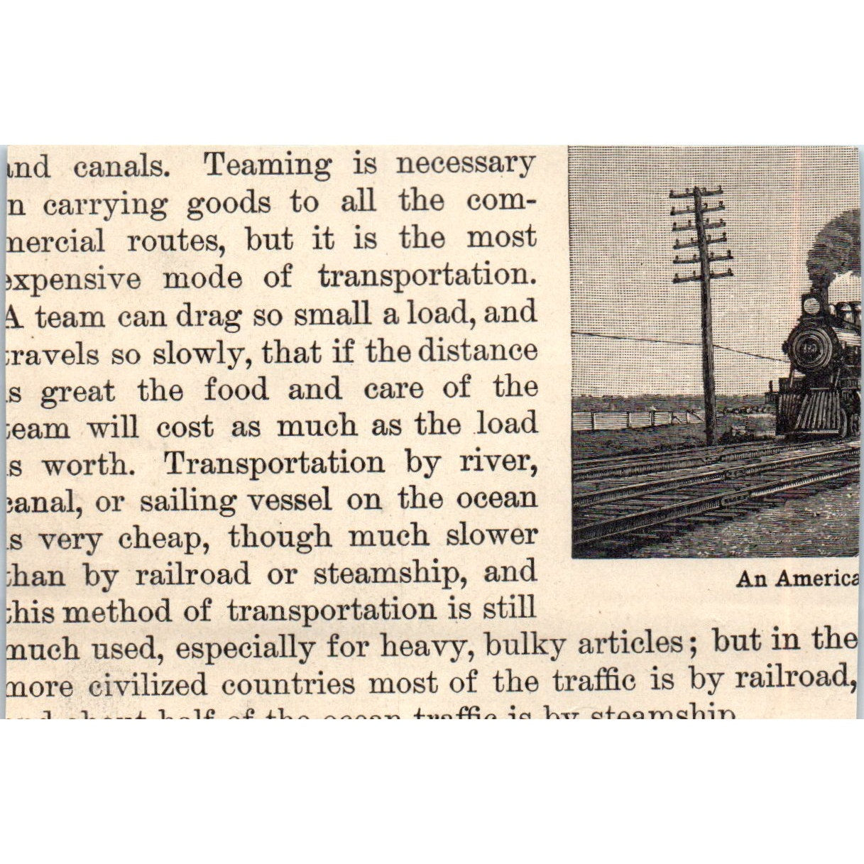 Interior of a Woolen Mill in Massachusetts 1901 Engraving AF2-P2