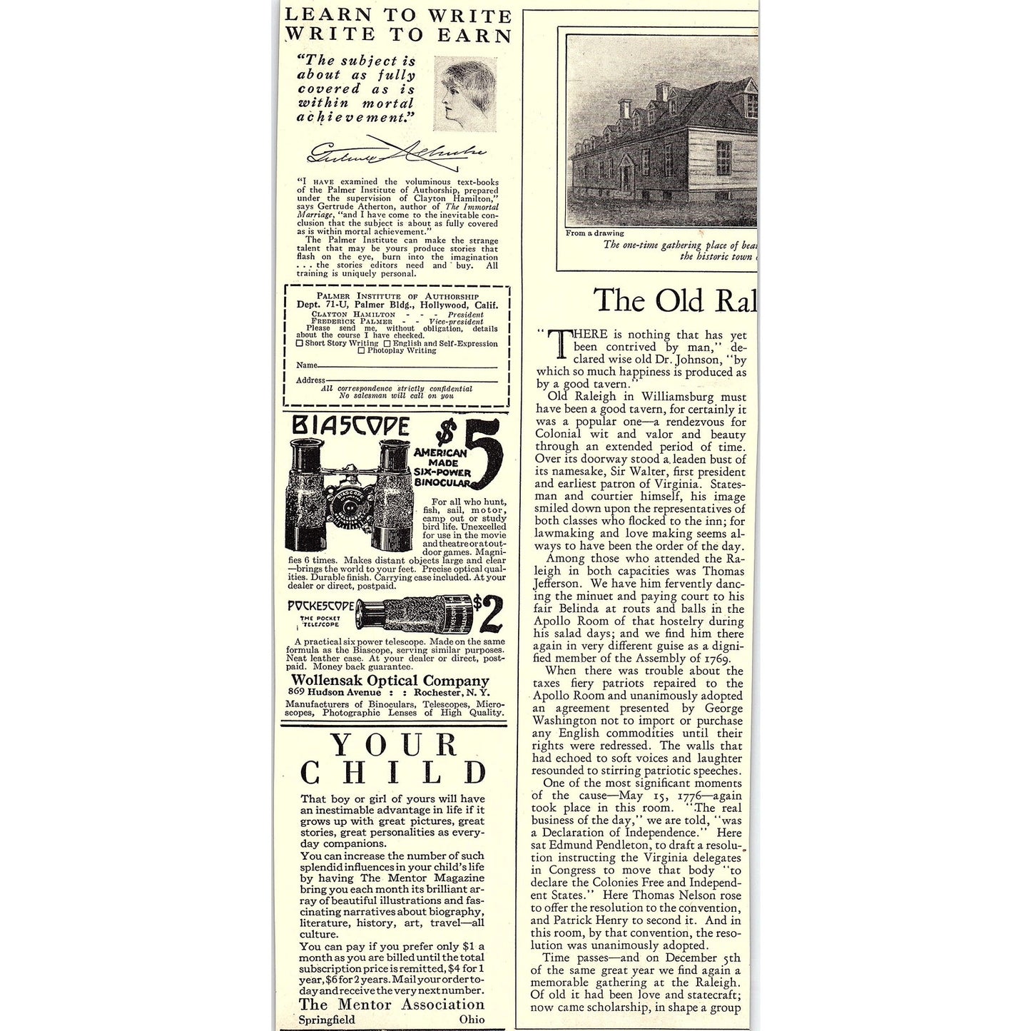 R.J. Forhan DDS Forhans Formula for the Gums Ad 1927 AG3-6