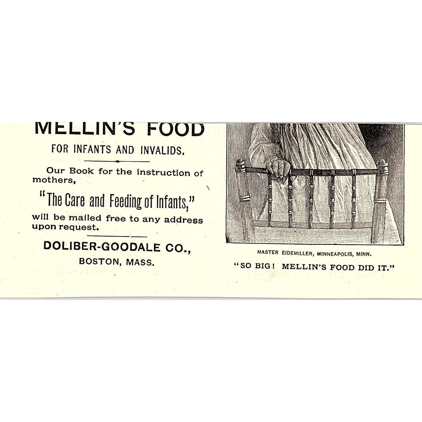 Magee Emulsion Co Cod Liver Oil Lawrence MA 1892 Ad AG2-H5