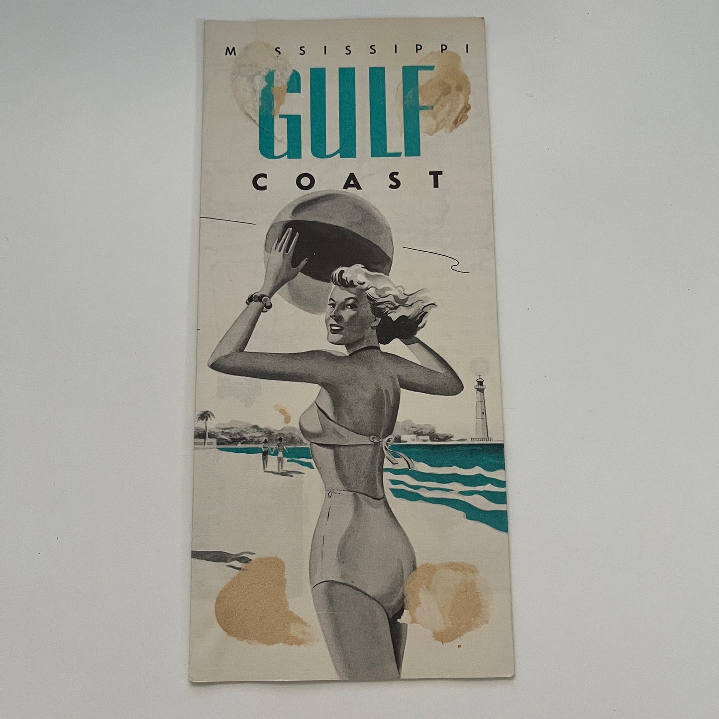 Mississippi Gulf Coast Vacation Attractions Biloxi 1953 Travel Brochure AG8-H6