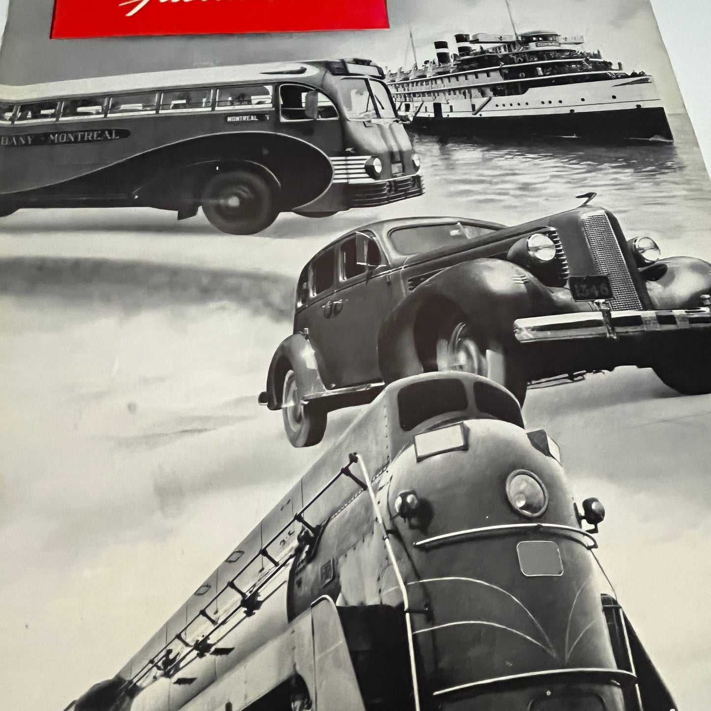 Transportation Facilities Wall Art 1941 Art Print SV1-5