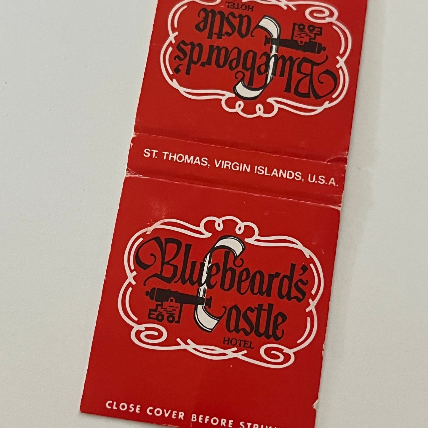 Bluebeard's Castle Hotel St. Thomas Virgin Islands Vintage Matchbook MM5-9
