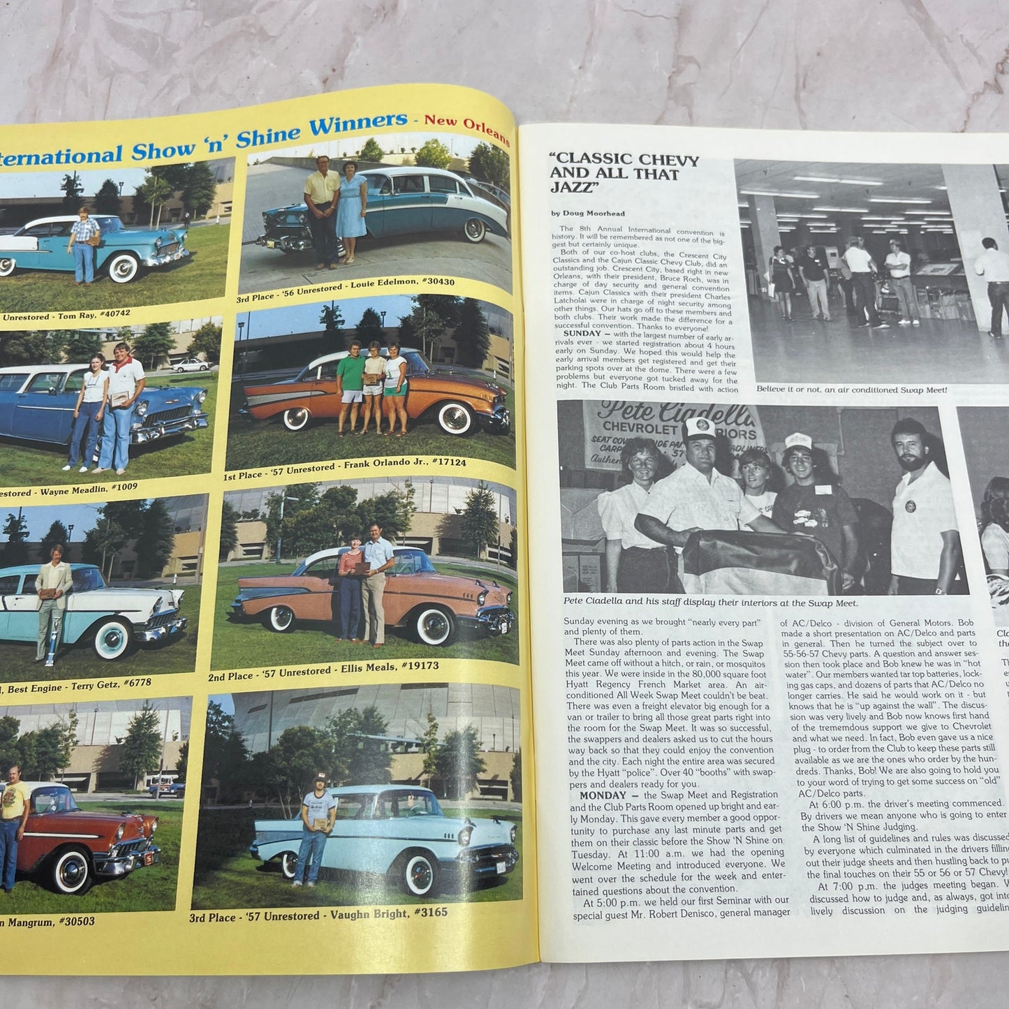 Bob Jackson People's Choice - '55, '56, '57 Classic Chevy World - Oct 1982 M31