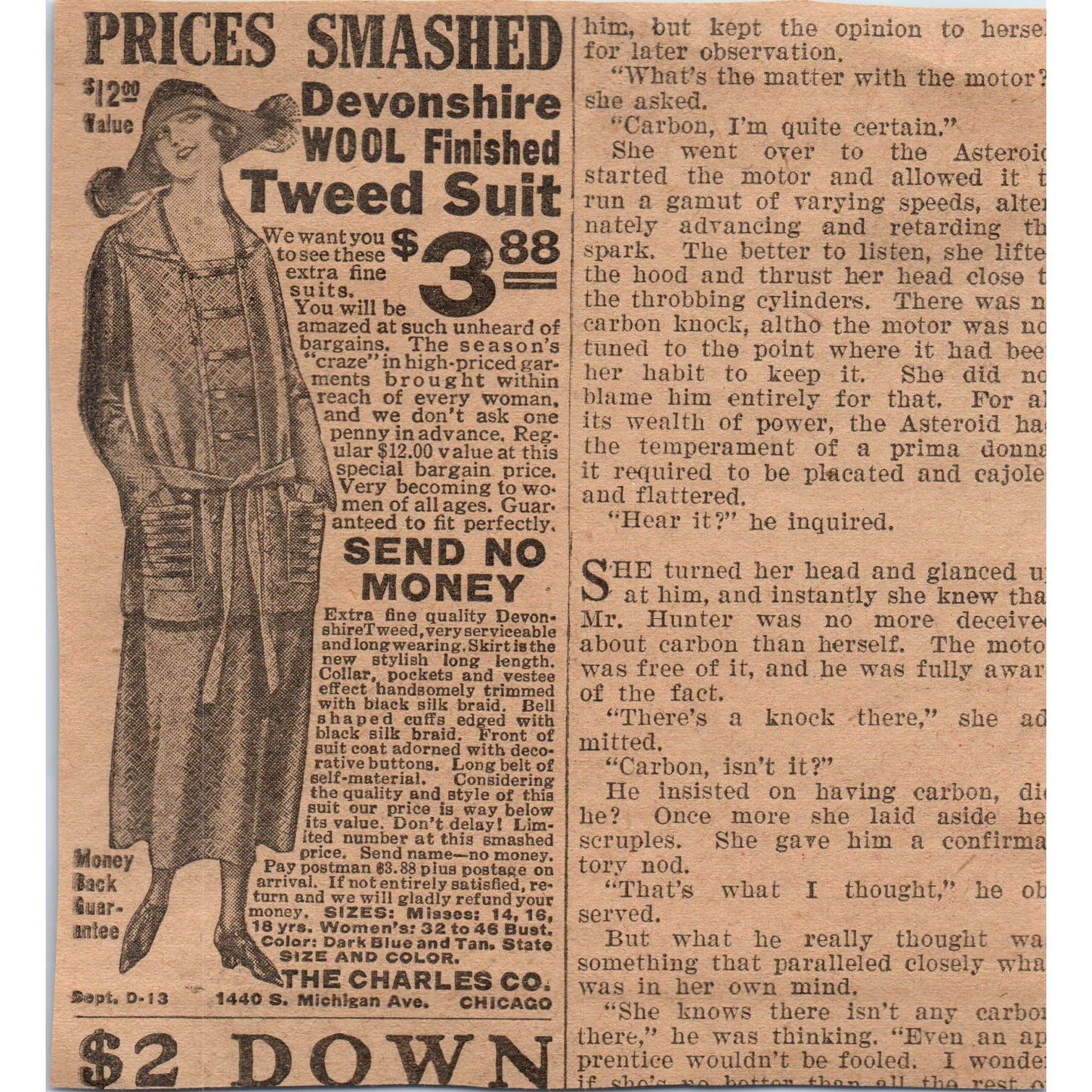 Red Hen Metal Egg Incubator Montgomery Ward 1923 Magazine Ad Clip AE1-2