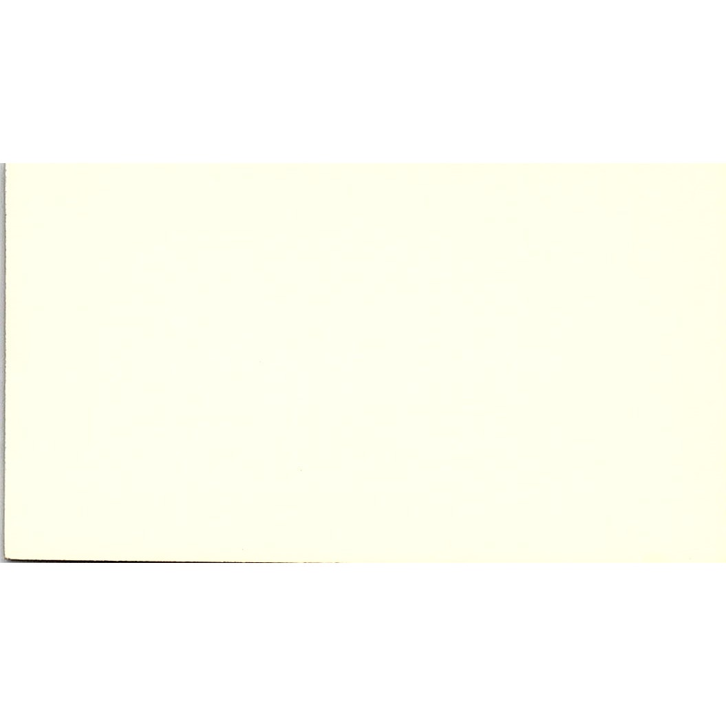 Albert S Asche DDS Dental Center Long Beach CA Vintage Business Card SE3-B15