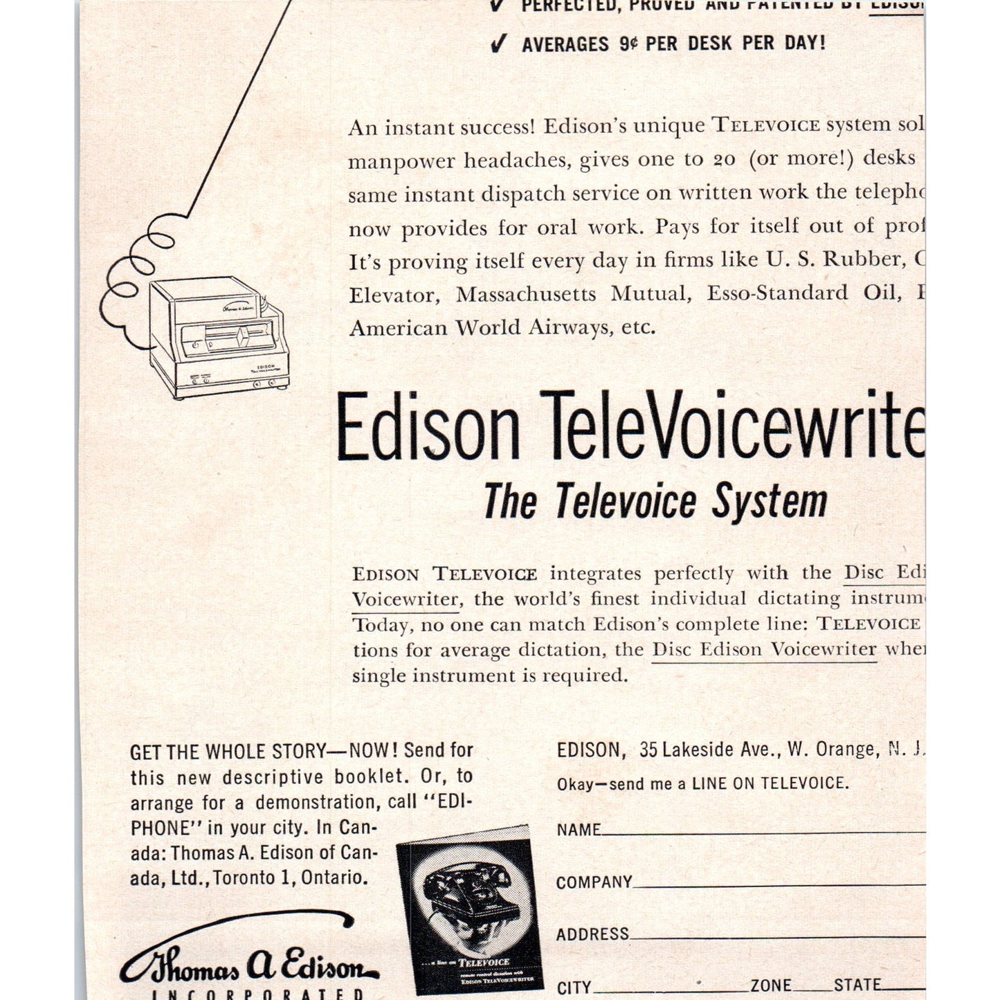 TWA Airlines 4-engine All-Cargo Airplane 1951 Magazine Ad AF1-MF1