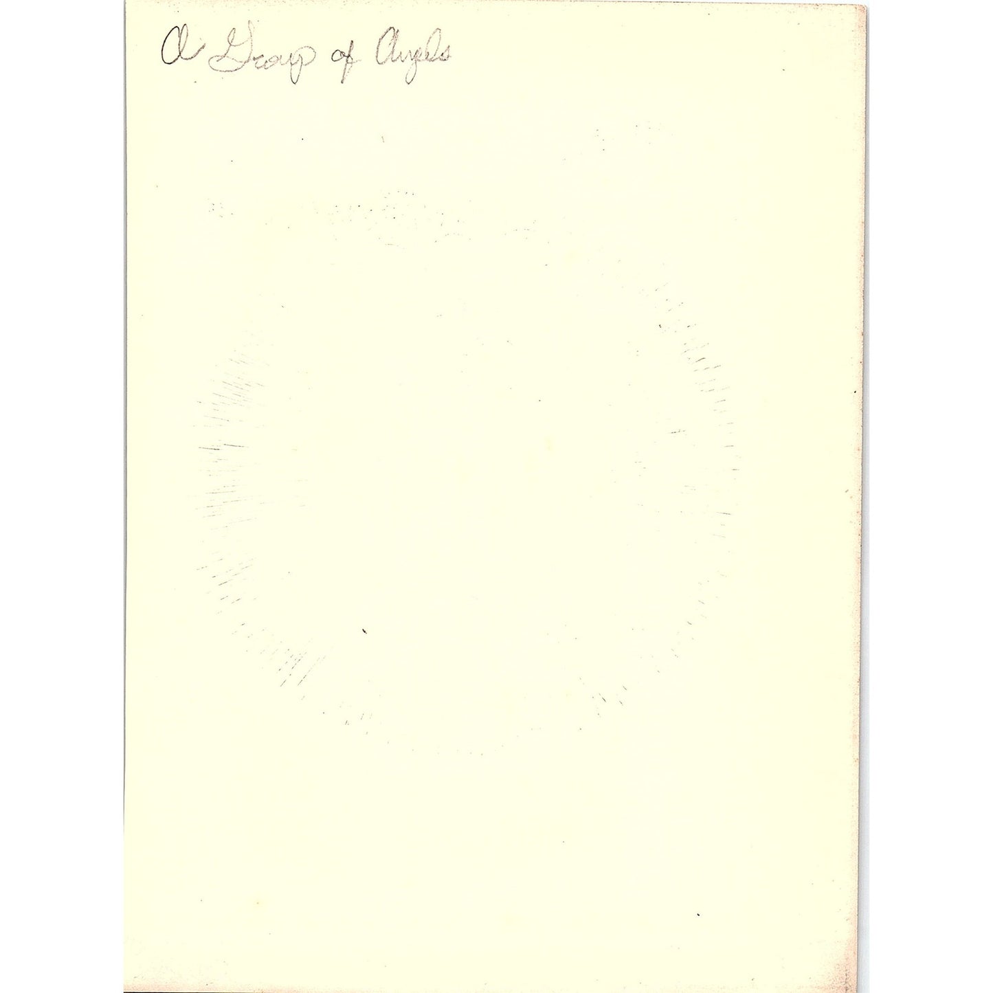 A Group of Angels - Fra Angelico Masterpiece c1910 Art Print AG5-5