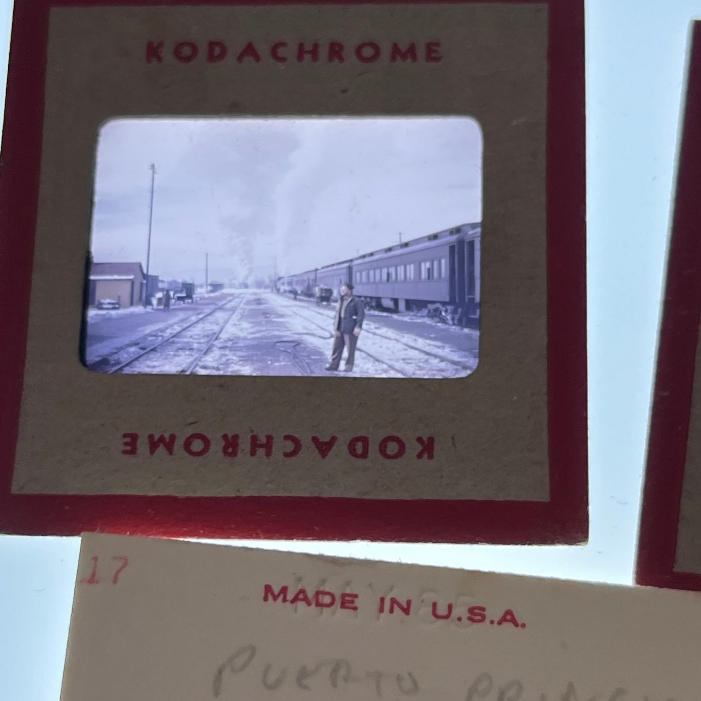 WWII 1945 - 32 Slides of United States Soldier at Palawan Philippines TB8-SL1