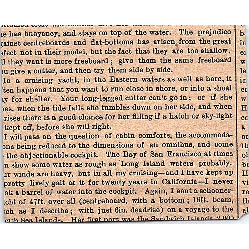 Boiled Fish Au Natural - The Key West Key of the Gulf 1878 Article AG2-H3
