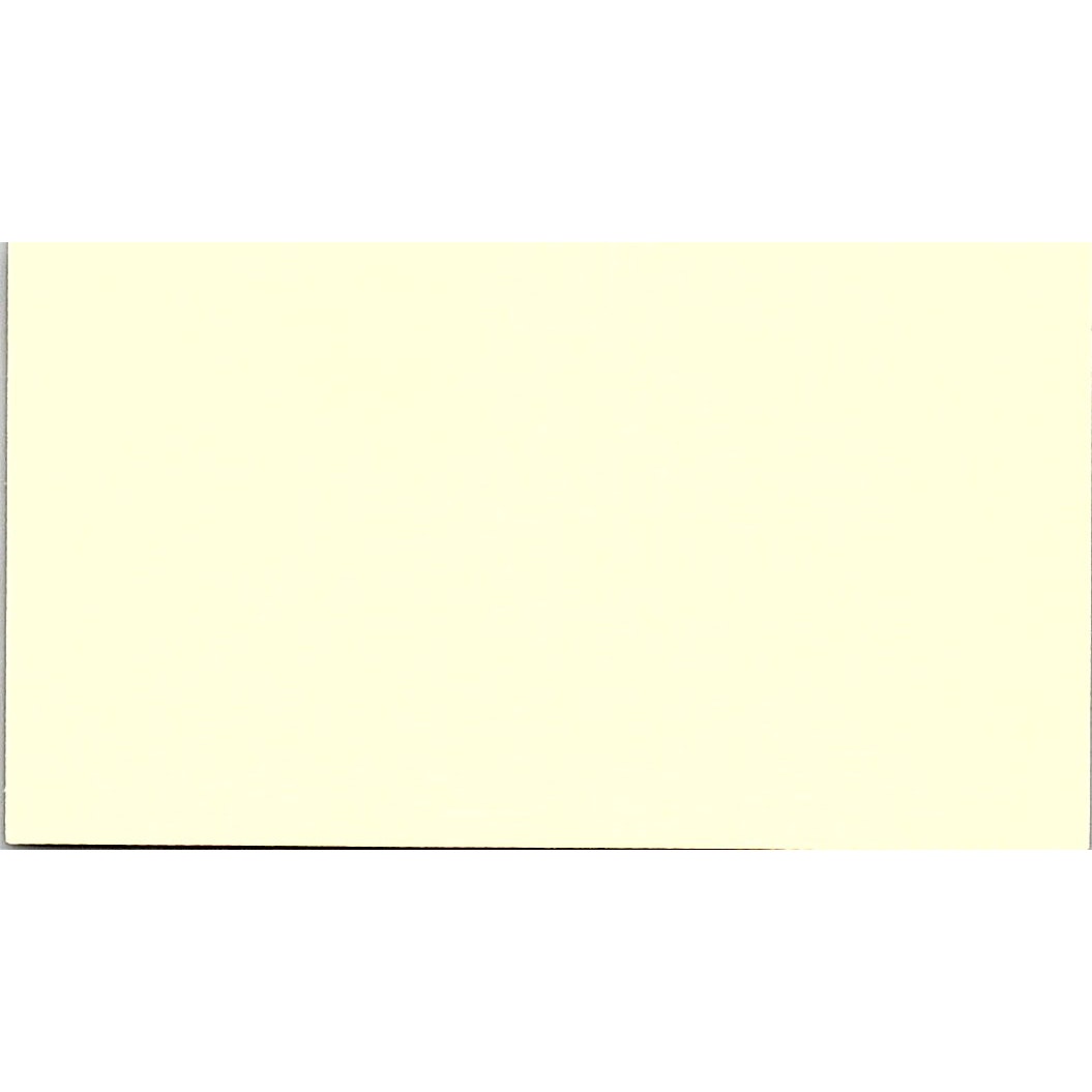 John Stidham The Breakfast Club Auburn CA Vintage Business Card SD9-B13