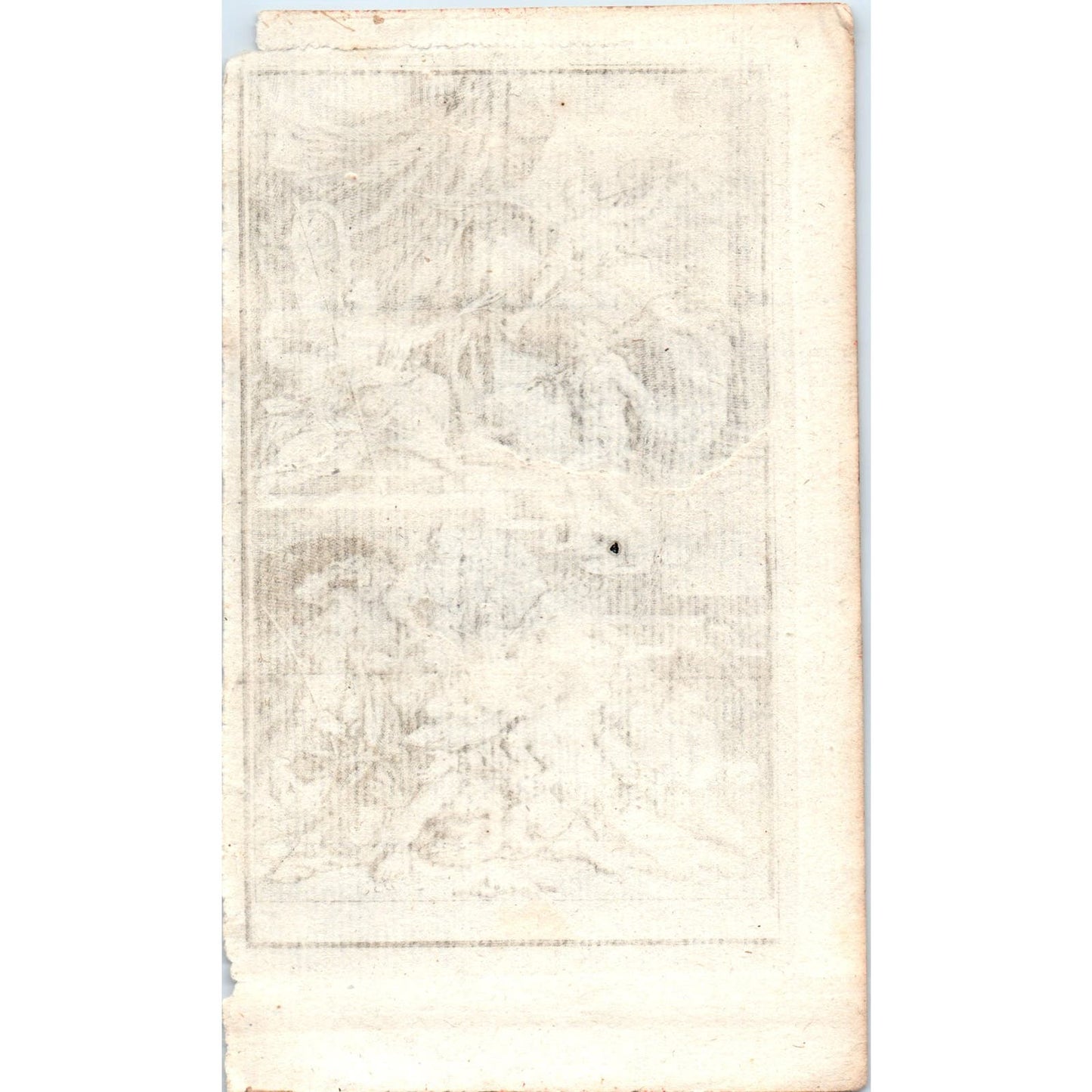 c1780 Original French Engraving Hercules Seven Deadly Sins Personified AE5-FE