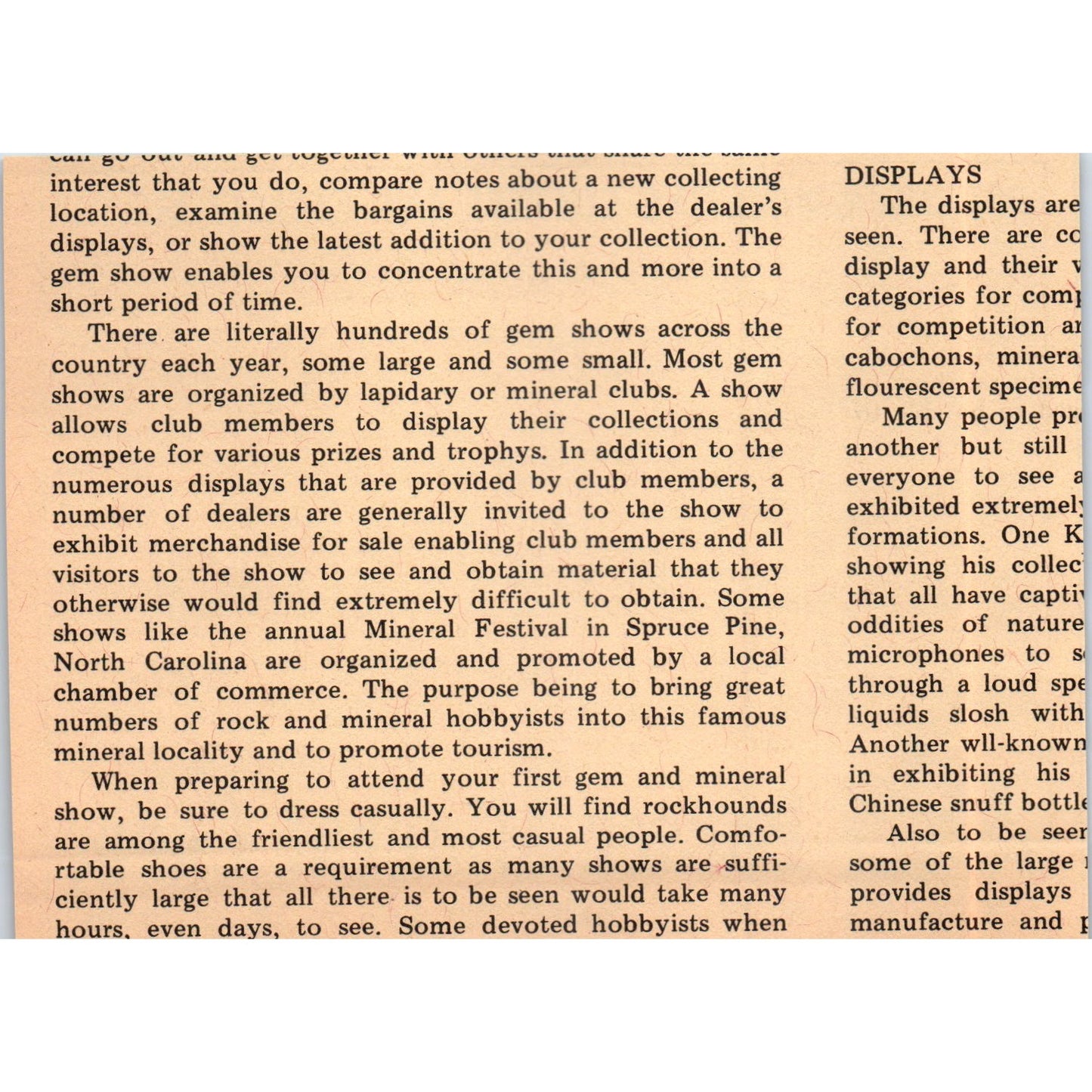 Parser Mineral Corp Danbury CT 1971 Magazine Ad AD8-R9