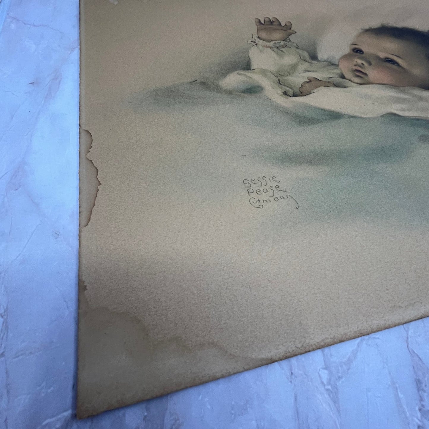 Awakening Bessie Pease Gutmann Vintage Art Print 12x16 FL6-4