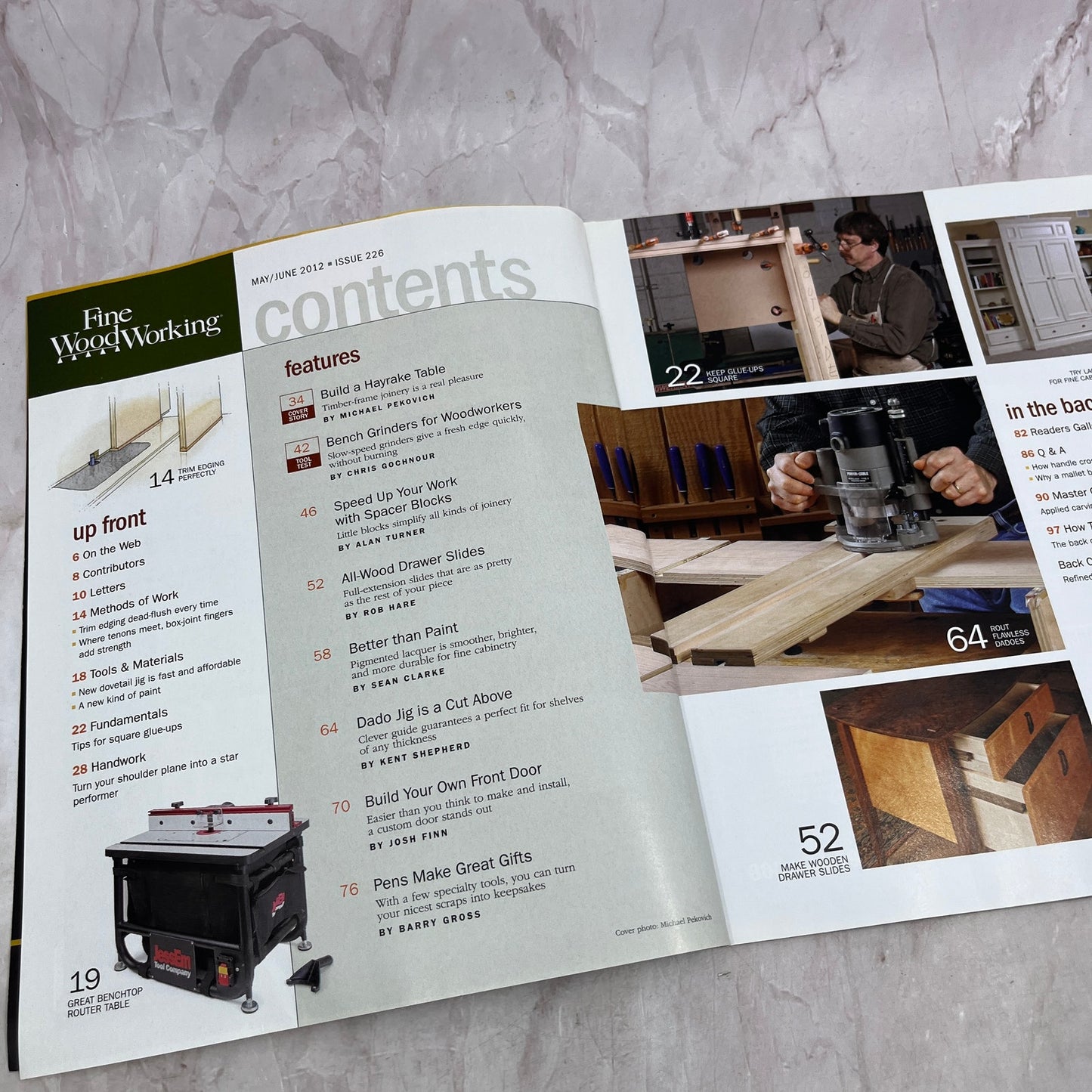 Hayrake Dining Table - Jun 2012 No 226 - Taunton's Fine Woodworking Magazine M36