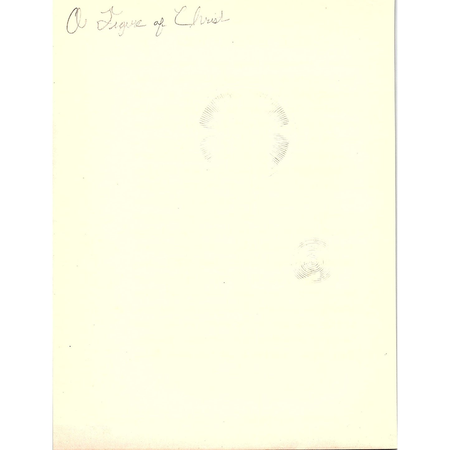 A Figure of Christ - Fra Angelico Masterpiece c1910 Art Print AG5-5