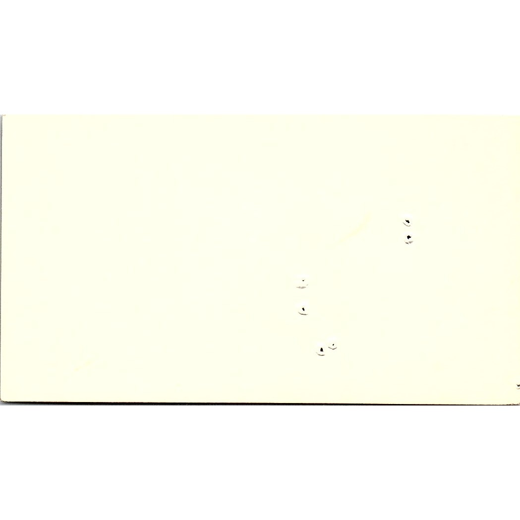 Rafael J Hernandez B&H General Contractors Houston Vintage Business Card SD9-B3