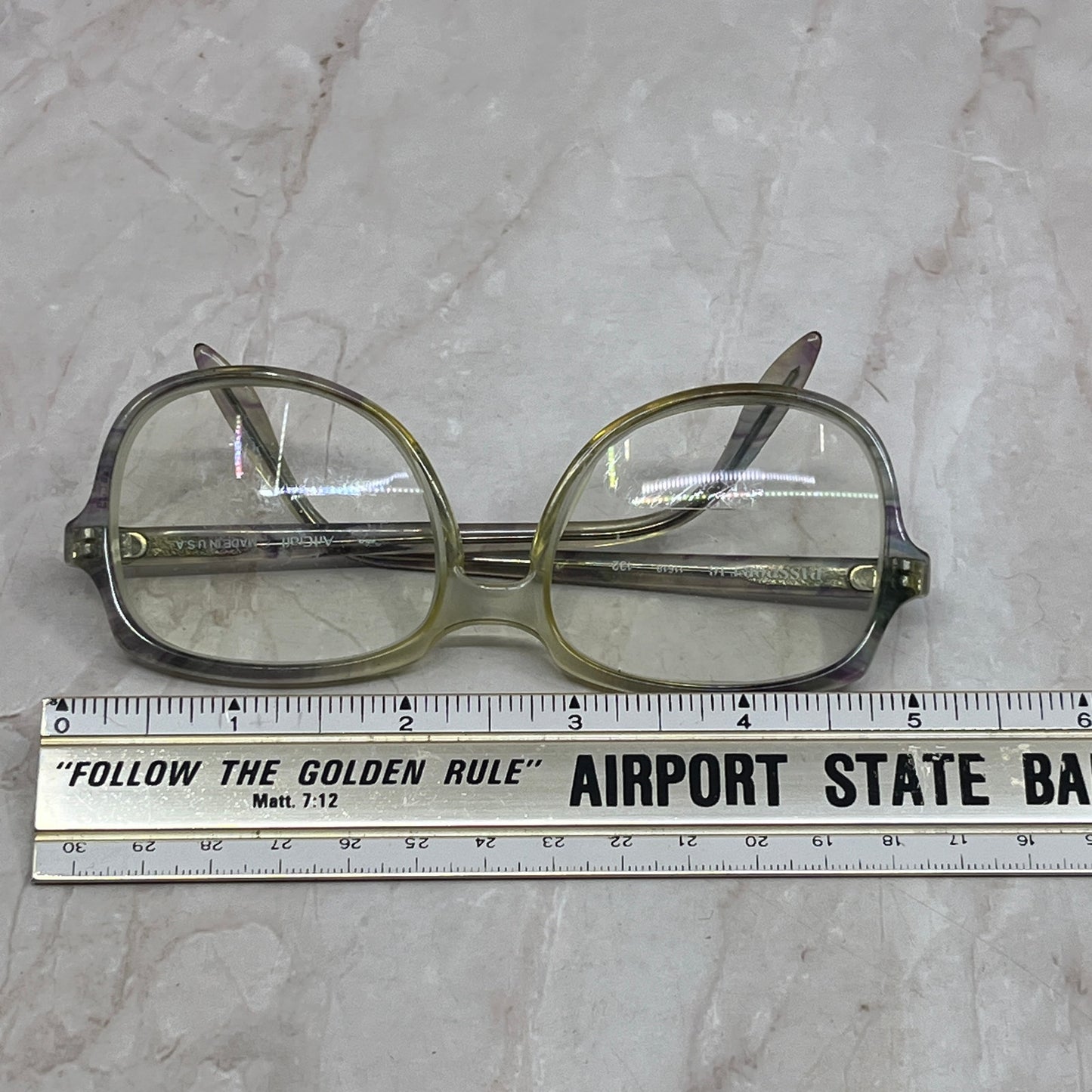 Retro Women's Artcraft Passport 16 Oversize Acrylic Eyeglasses Frames TG7-G1-5