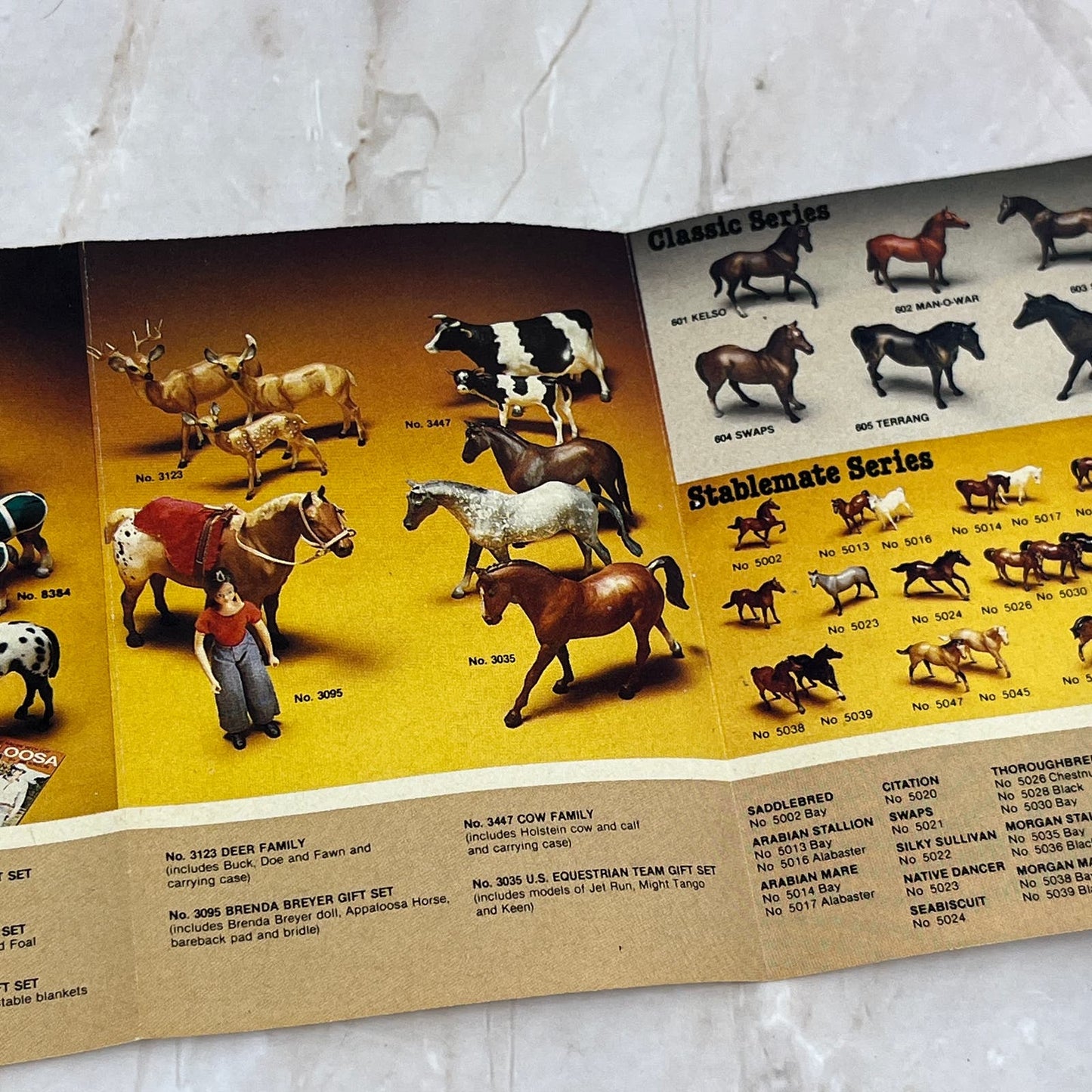1981 Breyer Animal Creations Mini Pamphlet Will James’ Smoky Horse SB8