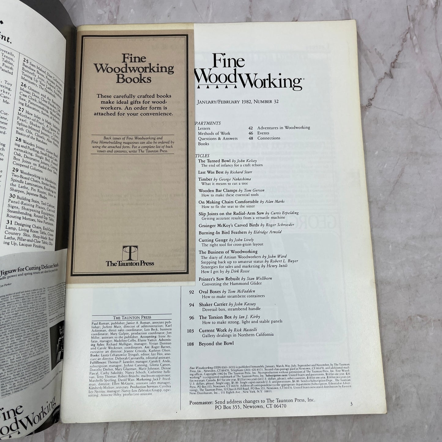 Carved Birds - Jan/Feb 1982 No 32 - Taunton's Fine Woodworking Magazine M33