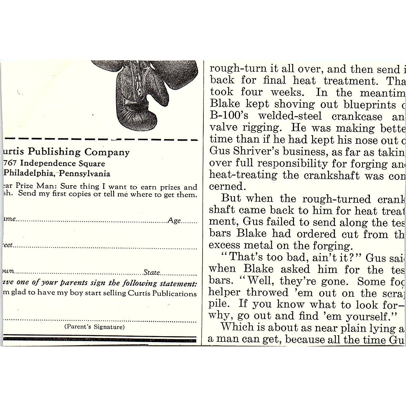 J.M. Anthony Political Cartoon - Fire Truck Sharp Turn 1937 Magazine Ad AG4-M4