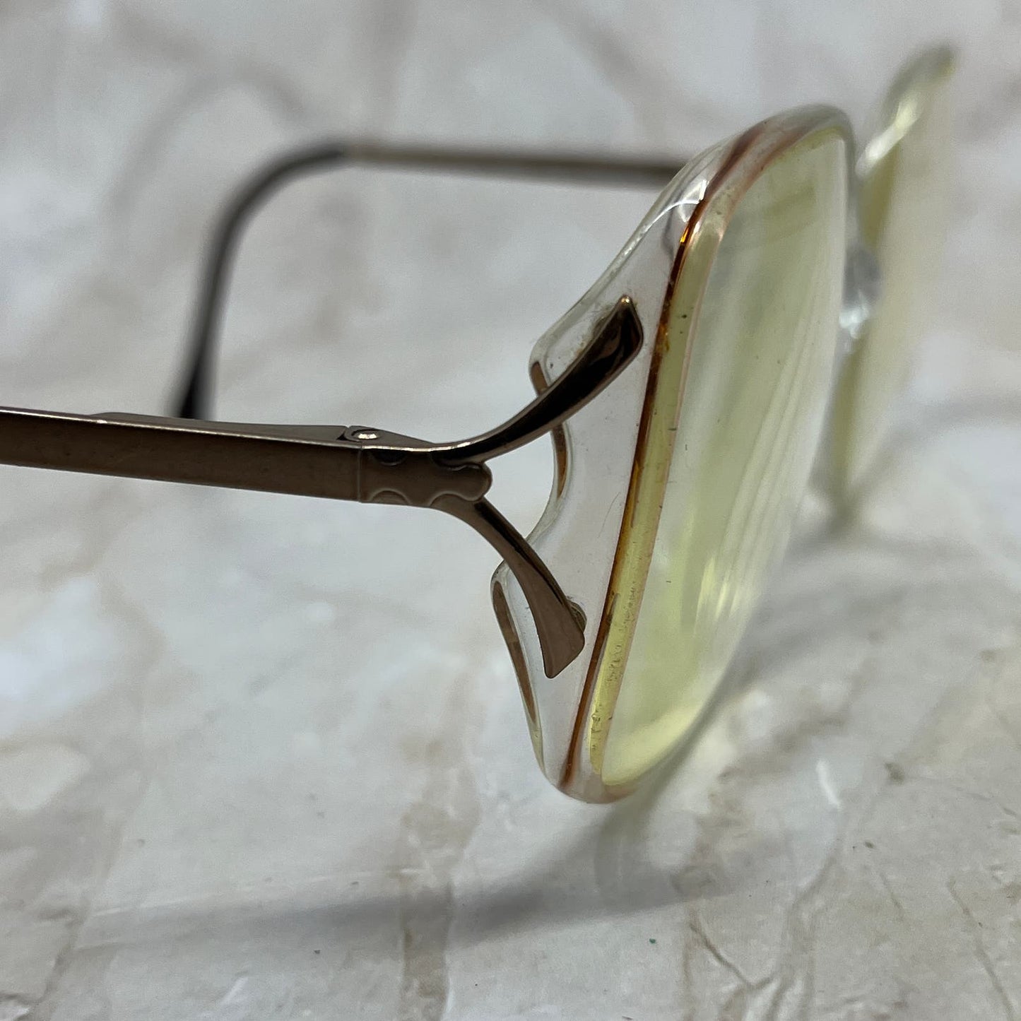 Retro Women’s Luxotica Cris Brown Oversize Sunglasses Eyeglasses Frames TD7-G9-9