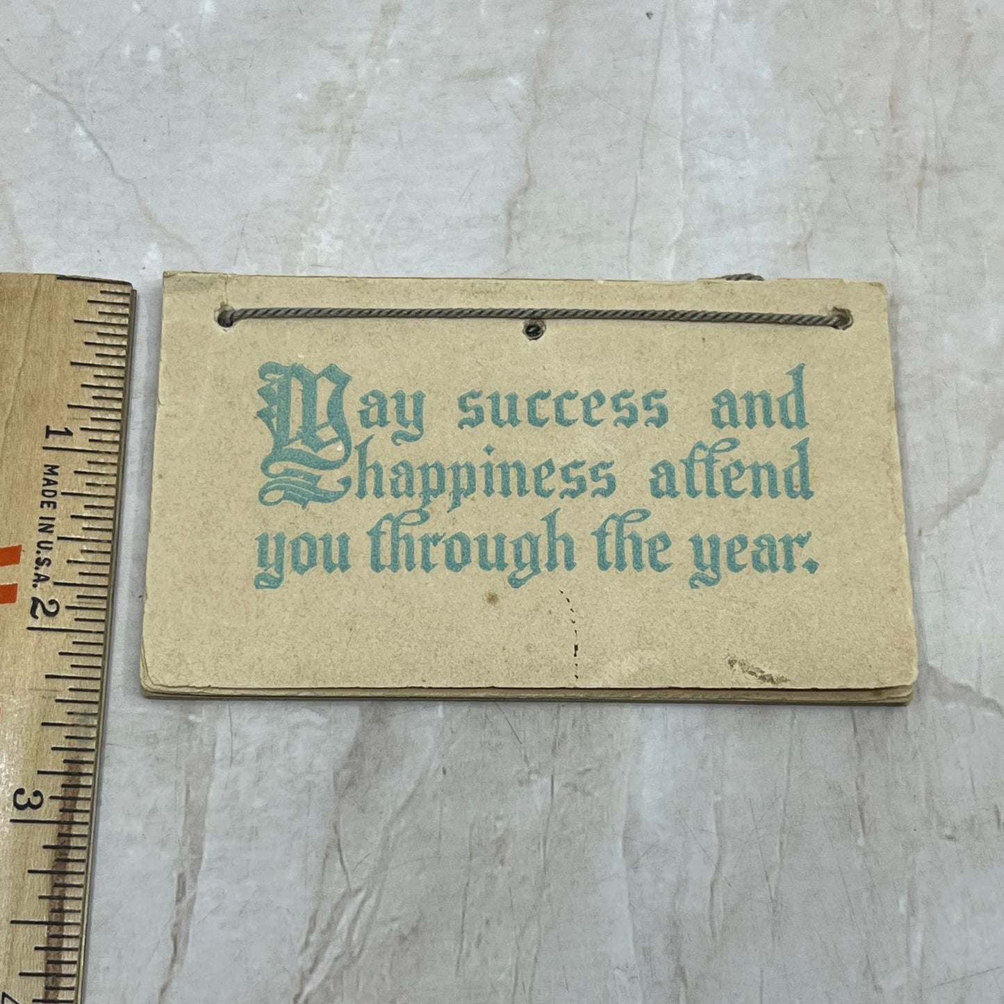 1912 Mini Pocket Calendar 2.5x4" AE3