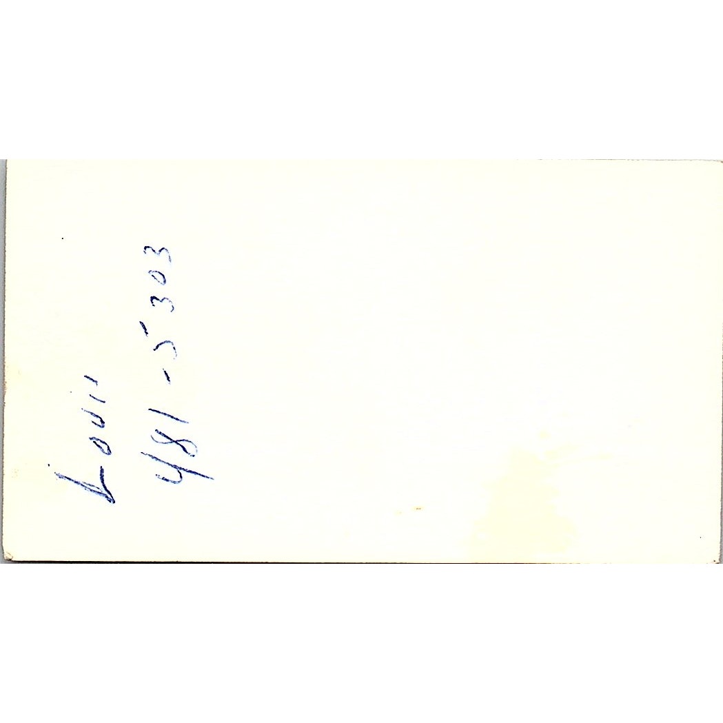 Inter Maritime Consultants Capt. Prasad Menon Houston TX Business Card SSB4-B13