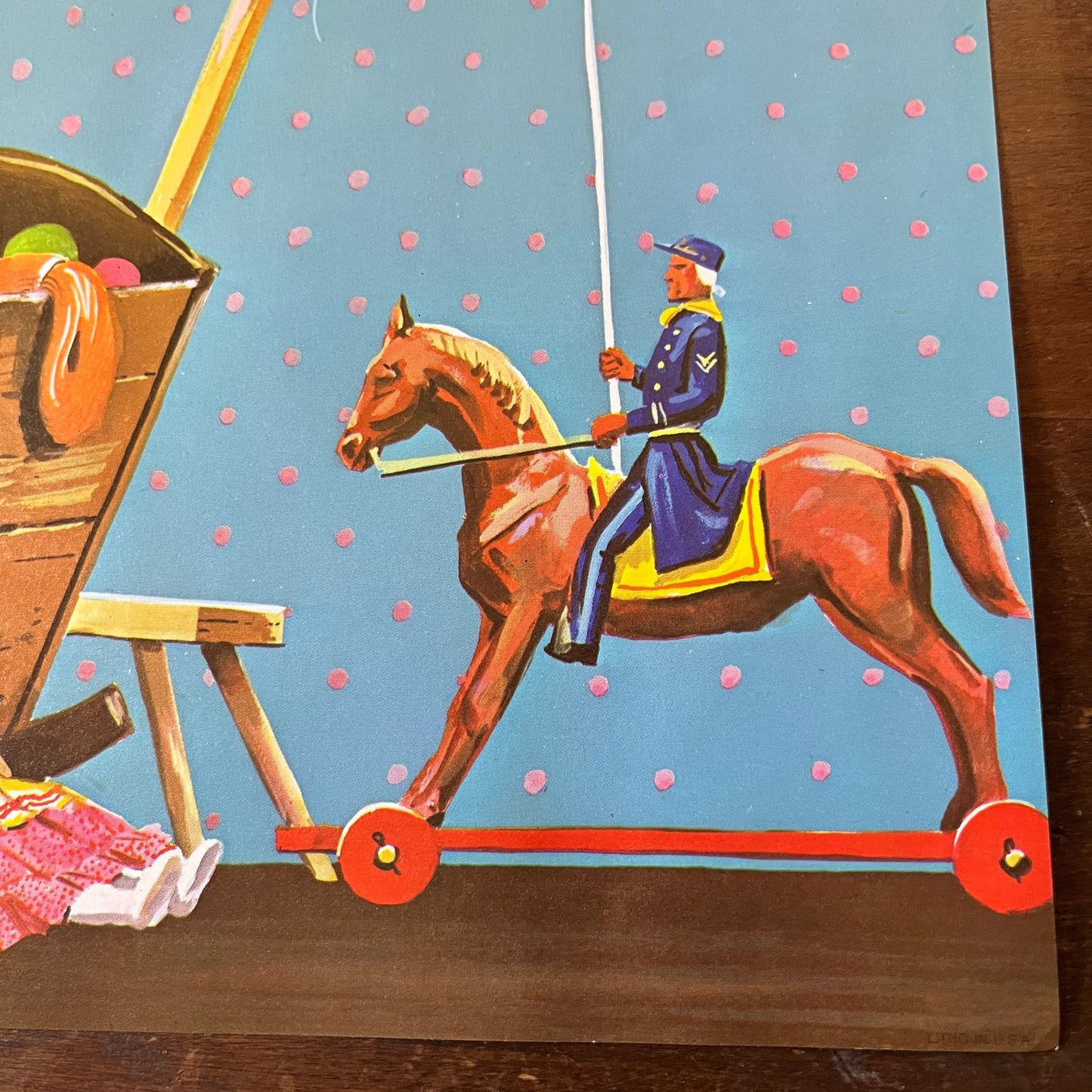 Retro Kitsch George Cherepov No Place Like Home 9x12 1972 Lithograph V14-1