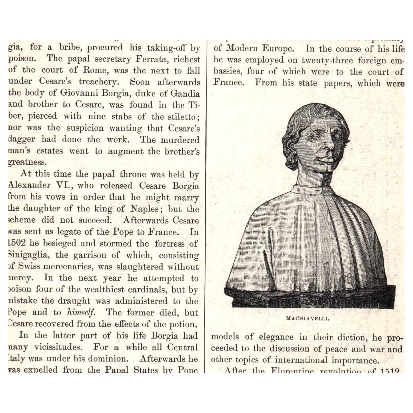 Death of Savonarola After Painting in the Cell of Savonarola 1911 Print AF5-9