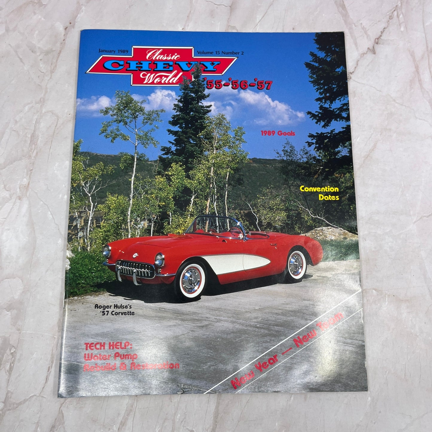 Late Model Rear End - '55, '56, '57 Classic Chevy World Magazine - Jan 1989 M29