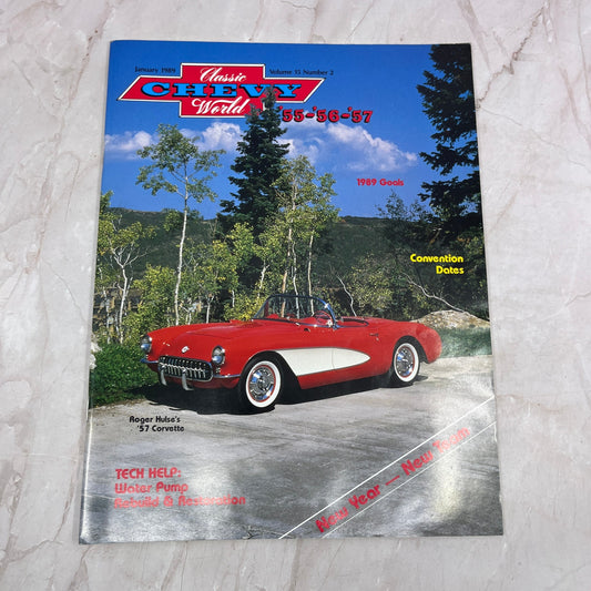 Late Model Rear End - '55, '56, '57 Classic Chevy World Magazine - Jan 1989 M29