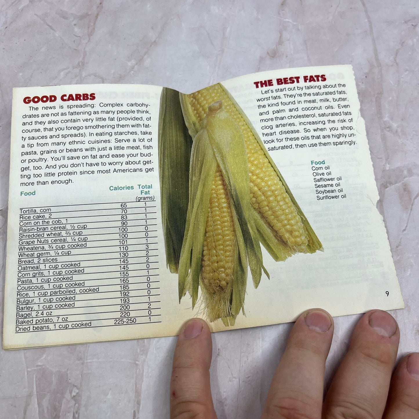 1987 Woman's Day the Healthy Foods Book Booklet for Dieting TG7-EK